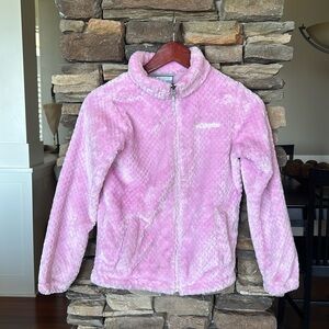 Girls Columbia Fuzzy Jacket
